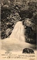 1906 Biharfüred, Stana de Vale, Stina de Vale; Eminenciás esés a Galbinában, vízesés / waterfall