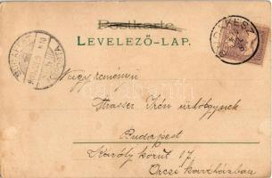 1900 Dog policeman. Koch & Palm Serie 28. litho (EK)