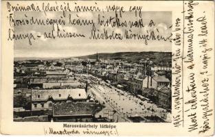 Marosvásárhely, Targu Mures; Fő tér. Tükör nyomda kiadása / main square (EK)