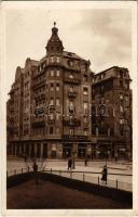 1935 Budapest VII. Hotel Park szálloda és kávéház, vendéglő, automobil (EK)