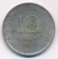 1948. 10Ft Ag "Széchenyi" T:XF patina 
Adamo EM2