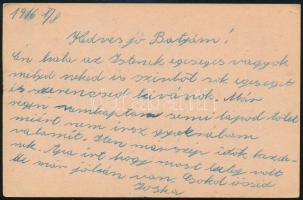 1916 Tábori posta levelezőlap "K.U.K. XXIII. 11. MARSCHBAON" + "EP 279"