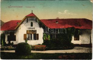1920 Balatonföldvár, Kvassay villa. Vasúti levelezőlapárusítás 2814. (EK)