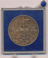 1979. "A Magyar Tanácsköztársaság 60. évfordulója emlékére 1919-1979" bronz emlékérem sérü...