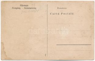 Szászhermány, Honigberg, Harman (Brassó, Kronstadt, Brasov); Biserica evanelica / Evangélikus templo...