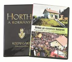 Horthy a kormányzó. Koltay Gábor dokumentumfilmje DVD + Őrház az ezeréves határon. A gyimesbükki vasúti őrház felújításának története. DVD.