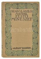 Szabó László: Magyar festőművészet. Bp., 1916, Élet. Kiadói egészvászon-kötés