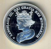 DN "Királyi koronák/1909 5K - II.László" Ag emlékérem 20g T:PP Csak 2000db, tanúsítvánnyal...