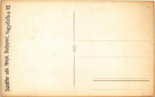 1941 Budapest IV. Káposztásmegyer, lóverseny, kettesfogatú úrkocsisverseny. Schäffer udv. fényk. pho...