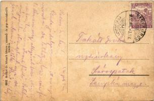 1922 Nagykőrös, Piac tér, Hercz Herman és Singer üzlete. Steffek és Németh kiadása (Rb)