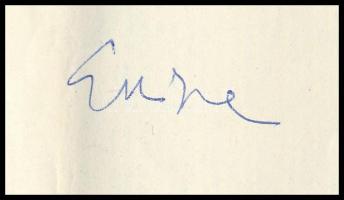 1971 Illés Endre (1902-1986) író, drámaíró, műfordító, műkritikus, a Szépirodalmi Könyvkiadó vezetőj...