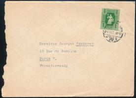 1947 Lukács György (1885-1971) filozófus gépelt levele, Szekeres György (1914-1973) újságíró, műford...