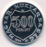1994. 500Ft Ag "Kossuth Lajos" kapszulában, tanúsítvánnyal T:BU fo.
Adamo EM133