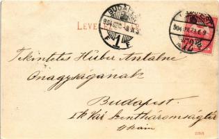 1904 Ungvár, Uzshorod, Uzhhorod, Uzhorod; Feuerlicht testvérek kiadása (EB)