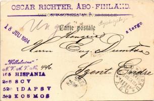 1904 Turku, Abo; Pehr Brahes staty / Brahe'n muistopatsas / monument. TCV card (EK)