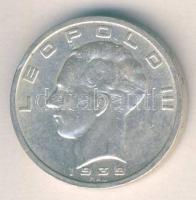 Belgium 1939. 50Fr Ag "III. Lipót" T:3