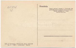 1925 Málnásfürdő, Malnas Bai; Baile calde de acid carbonic si bazarul / meleg szénsavas fürdő és baz...