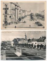 53 db MODERN román képeslap, főleg erdélyi részekkel (1950-70) / 53 modern Romanian postcards, many ...