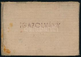 1972 Magyar Pen Club arcképes igazolványa