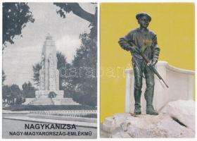 14 db MODERN propaganda képeslap: irredenta és 1956