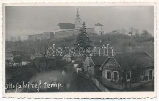 1941 Illyefalva, Ilieni; Református erődtemplom / Calvinist castle church. photo