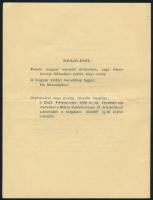 1941 Gróf Széchényi István születésének 150. évfordulójára rendezett emlékünnepély meghívója