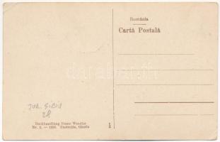 Medgyes, Mediasch, Medias; Biserica evangelica / Evangélikus templom, belső. Kiadja Franz Wendler Nr...