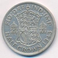 Nagy-Britannia 1942. 1/2C Ag "VI. György" T:XF,VF
Great Britain 1942. 1/2 Crown Ag "...