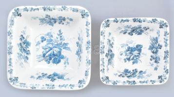 2 db Vileroy & Boch kínáló táál, Fajansz, matricás, kis sérüléssel. 22, 26 cm