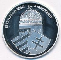 DN "Nemzetünk nagyjai - Kossuth Lajos" Ag emlékérem kapszulában, tanúsítvánnyal (10,37g/0....