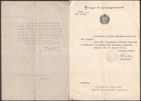 1941-1944 Bírósági kinevezési iratok (Nagyvárad-Debrecen)