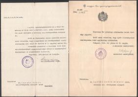 1941-1944 Bírósági kinevezési iratok (Nagyvárad-Debrecen)