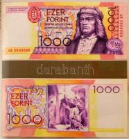 ~1995. 19 darabos (ebből 18 darab különböző), az új forint bankjegytervezeteiből álló tétel, 100-200...
