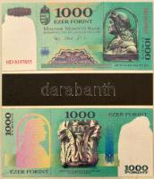 ~1995. 19 darabos (ebből 18 darab különböző), az új forint bankjegytervezeteiből álló tétel, 100-200...