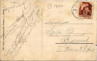 Szerencs, látkép. Vasúti levelezőlapárusítás 2097. (kis szakadás / small tear)