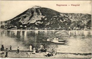 Nagymaros, Visegrád, Dunapart, hajó (fl)