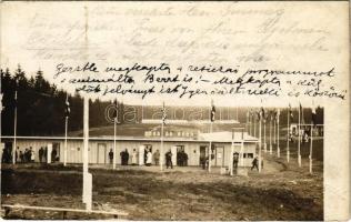 1914 Vyborg, Wiborg, Viborg, Viipuri; Lőtér / shooting grounds. Aage Munksgaard photo (EK)