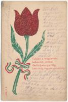 1906 Tulipánt a magyarnak... Hazafias propaganda / Hungarian patriotic propaganda, tulip (r)