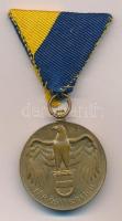 Ausztria 1932. "Háborús Emlékérem 1914-1918" aranyozott bronz kitüntetés mellszalagon T:2 ...