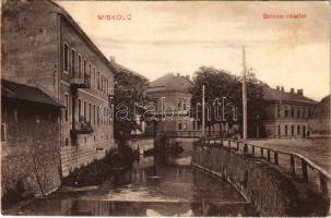 1911 Miskolc, Szinva részlet, kávéház (fl)