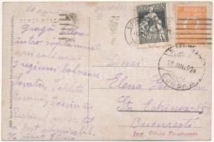 1918 Alsóidecs, Alsó-Idecs, Eidisch, Ideciu de Jos; Idecs fürdő, automobil / spa, automobile (EK)