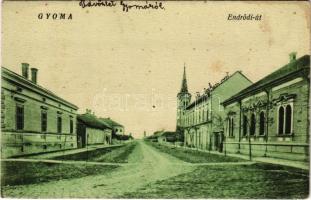 1927 Gyoma, Endrődi út. Nádudvary Mihály kiadása (EK)