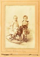 VÉDETT!! / PROTECTED NO EXPORT!! cca 1860-1940 Balló-Vitális-Bobrovniczky felvidéki család nevesítet...