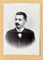 VÉDETT!! / PROTECTED NO EXPORT!! cca 1860-1940 Balló-Vitális-Bobrovniczky felvidéki család nevesítet...