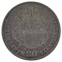 1848KB 20kr Ag "V. Ferdinánd" T:UNC,AU juszt. / Hungary 1848KB 20 Kreuzer Ag "Ferdina...