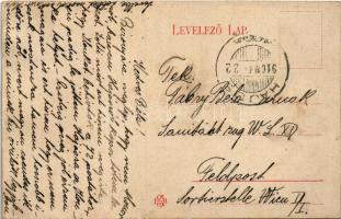 1916 Hajós, községháza és jegyzői lak (r)