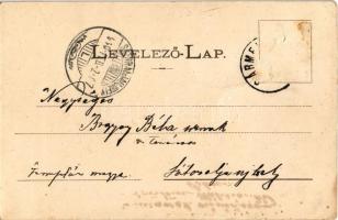 1910 Sármellék (Zala), Római katolikus templom. Mérei Ignác kiadása (Rb)