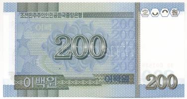 Észak-Korea 2005. 200W T:UNC North Korea 2005. 200 Won C:UNC Krause P#48