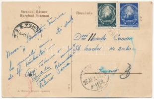 1949 Barcarozsnyó, Rozsnyó, Rosenau, Rasnov; Baia Cetatei / Burgbad / vár strand / castle spa, swimm...