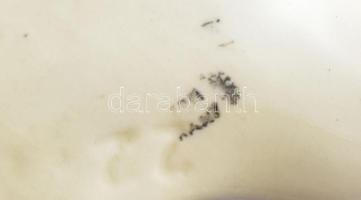 Royal Dux elefánt, jelzéssel, minimális kopással, 22x17 cm